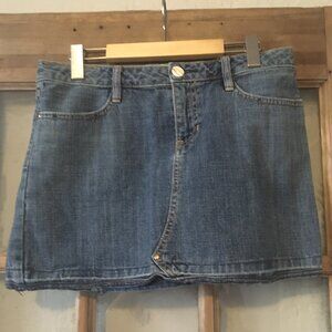 GAP Vintage Y2K jean mini skirt